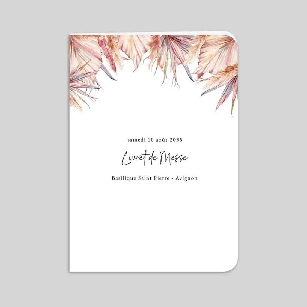Livret De Messe Mariage^Planet cards Amour Bohème