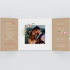 Faire-part Mariage Bohème | Faire-part Mariage Champêtre^Planet cards Amour En Fleur