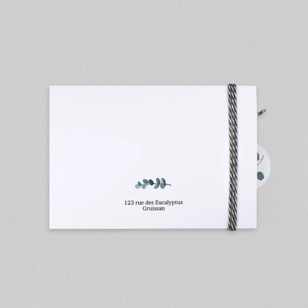 Faire-part Mariage Champêtre | Gamme Complète^Planet cards Amour Eucalyptus