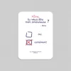 Faire-part Mariage Original^Planet cards Amours d'Enfances