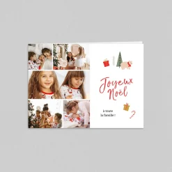 Carte De Noël Photo^Planet cards Animaux de Noël
