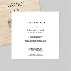 Carte Invitation Anniversaire Adulte Vintage | Carte Invitation Anniversaire Adulte Originale^Planet cards Anniversaire Grand Cru