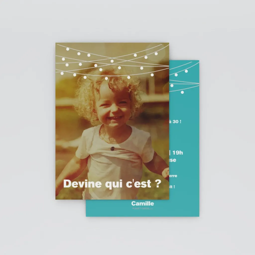 Carte Invitation Anniversaire Adulte Vintage^Planet cards Anniversaire Scintillant