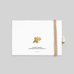 Faire-part Mariage Bohème | Faire-part Mariage Champêtre^Planet cards Aquarelle et Oranges
