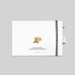 Faire-part Mariage Bohème | Faire-part Mariage Champêtre^Planet cards Aquarelle et Oranges