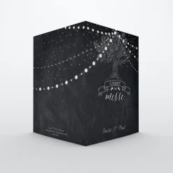 Livret De Messe Mariage^Planet cards Arbre lumineux
