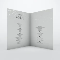 Livret De Messe Mariage^Planet cards Arbre lumineux