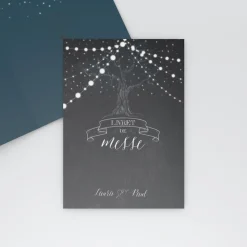 Livret De Messe Mariage^Planet cards Arbre lumineux