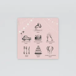 Programme De Mariage^Planet cards Arbre lumineux