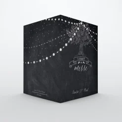 Livret De Messe Mariage^Planet cards Arbre lumineux
