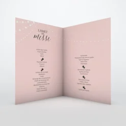 Livret De Messe Mariage^Planet cards Arbre lumineux