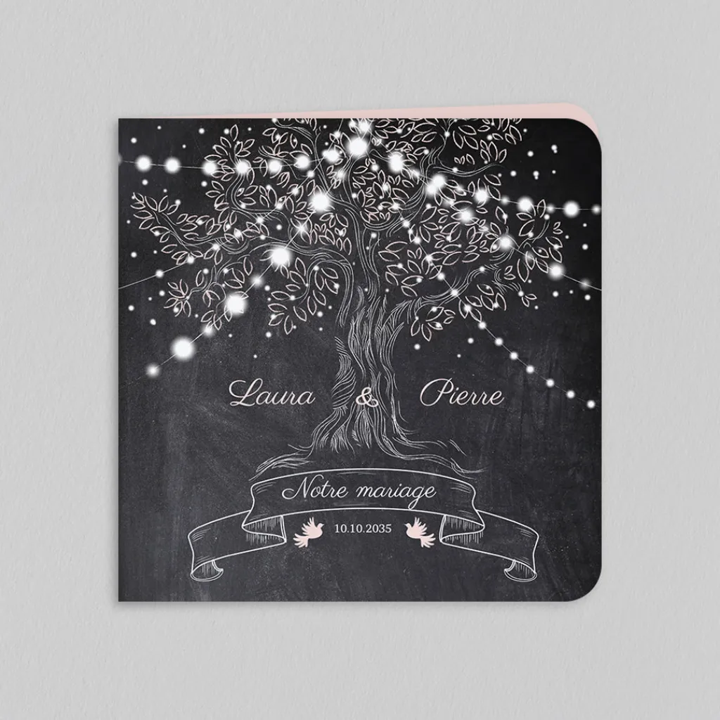 Faire-part Mariage Original | Gamme Complète^Planet cards Arbre Lumineux