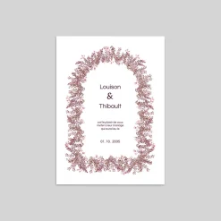 Faire-part Mariage Chic | Faire-part Mariage Bohème^Planet cards Arche de Bruyère