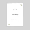Livret De Messe Mariage^Planet cards Arche et Feuillage