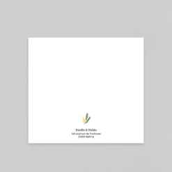 Faire-part Naissance Fille^Planet cards Arche et Mimosa