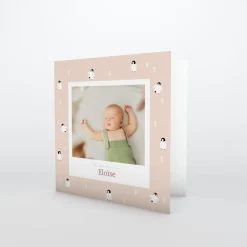 Faire-part Naissance Animaux | Faire-part Naissance Fille^Planet cards Arctique Pingouin