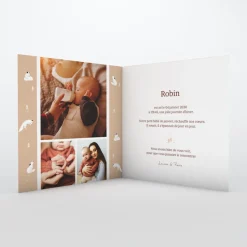 Faire-part Naissance Animaux | Faire-part Naissance Garçon^Planet cards Arctique Renard