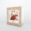 Faire-part Naissance Animaux | Faire-part Naissance Fille^Planet cards Arctique Renard et photo vintage