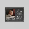 Faire-part Naissance Original | Faire-part Naissance Magnet^Planet cards Ardoise, symboles et poids