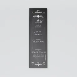 Faire-part Naissance Marque-page | Faire-part Naissance Garçon^Planet cards Ardoise vintage fleuri