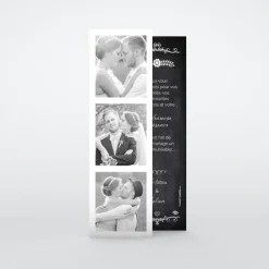 Carte Remerciement Mariage Marque-page^Planet cards Ardoise vintage marque-page