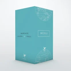 Menu De Mariage^Planet cards Autour du monde