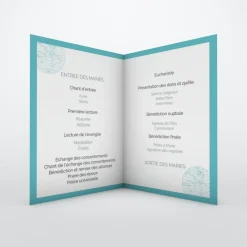 Livret De Messe Mariage^Planet cards Autour du monde
