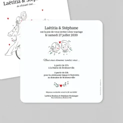 Créations En Collaboration | Faire-part Mariage Original^Planet cards Balade à Vélo