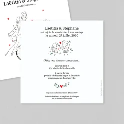 Créations En Collaboration | Faire-part Mariage Original^Planet cards Balade à Vélo