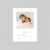 Faire-part Naissance Fille^Planet cards Bébé d’amour