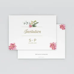 Carte D'invitation Mariage^Planet cards Belle Nature