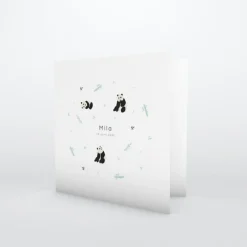 Faire-part Naissance Animaux^Planet cards Bienvenue Petit Panda