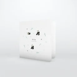 Faire-part Naissance Animaux^Planet cards Bienvenue Petit Panda