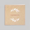 Faire-part Confirmation^Planet cards Blanche Douceur