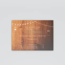 Save The Date^Planet cards Bocal fleuri