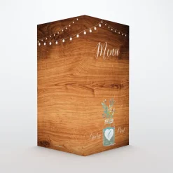 Menu De Mariage^Planet cards Bocal fleuri