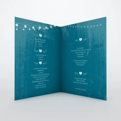 Livret De Messe Mariage^Planet cards Bocal fleuri