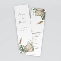 Save The Date^Planet cards Bohème des Iles