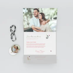 Faire-part Mariage Bohème | Faire-part Mariage Champêtre^Planet cards Boutonnière