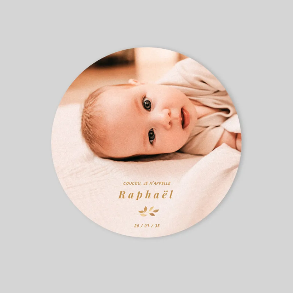 Faire-part Naissance Original | Faire-part Naissance Garçon^Planet cards Branche dorée