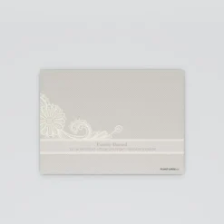 Carte Remerciement Décès^Planet cards Broderies d'élégance
