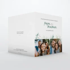 Faire-part Mariage Champêtre^Planet cards Cadre d’Eucalyptus Amoureux