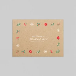 Carte De Vœux Nature^Planet cards Cadre Symboles Végétaux