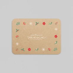 Carte De Vœux Nature^Planet cards Cadre Symboles Végétaux