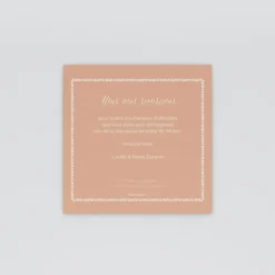 Carte Remerciement Naissance Classique | Carte Remerciement Naissance Garçon^Planet cards Cadre végétal