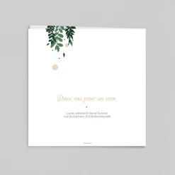 Faire-part Mariage Bohème | Faire-part Mariage Champêtre^Planet cards Cannage Et Herbes Folles