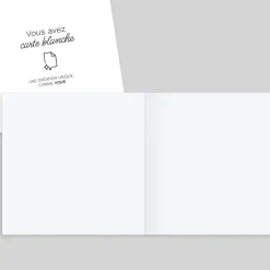 Carte 100% Personnalisable | Carte 100% Personnalisable^Planet cards Carré Plié 14 x 14 cm