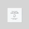 Carte 100% Personnalisable | Carte 100% Personnalisable^Planet cards Carré Recto Verso 9,5 x 9,5 cm