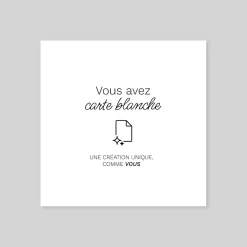 Carte 100% Personnalisable | Carte 100% Personnalisable^Planet cards Carré Recto Verso 14 x 14 cm