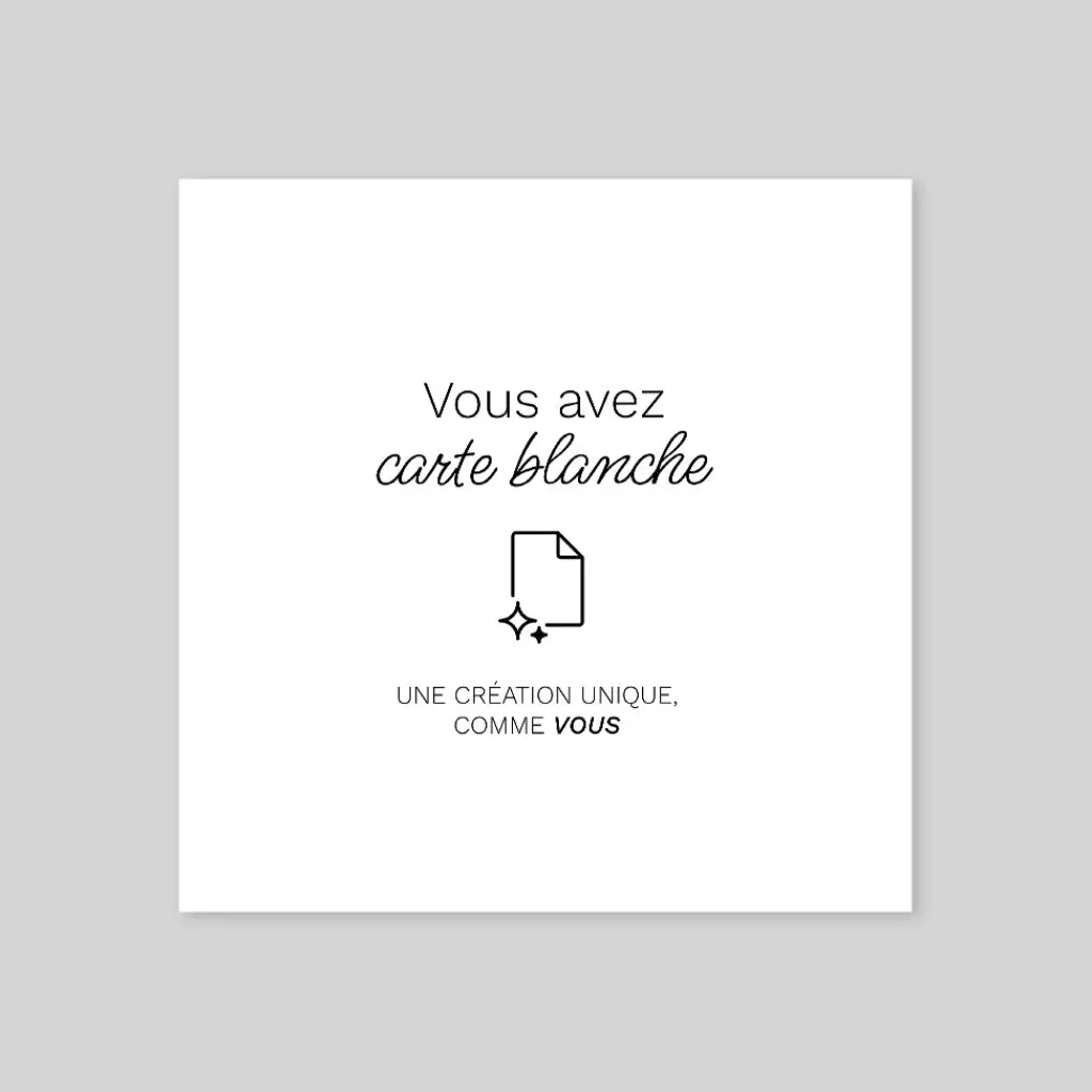 Carte 100% Personnalisable | Carte 100% Personnalisable^Planet cards Carré Recto Verso 14 x 14 cm